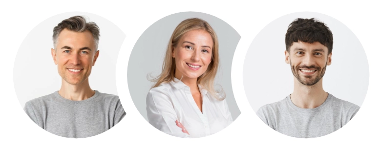 personas en el centro